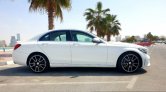 Beyaz Mercedes Benz C300 2019 for rent in Dubai 2